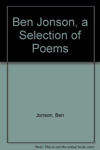 9780192823014: Ben Jonson (Oxford Poetry Library)