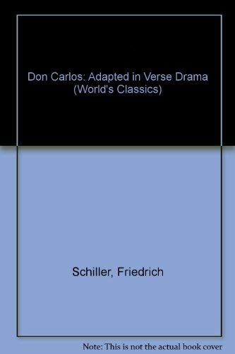 9780192823731: Don Carlos (World's Classics)