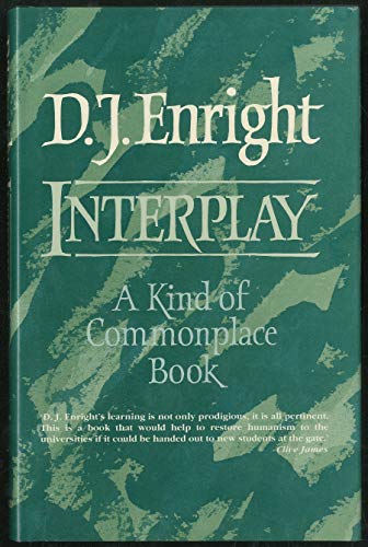 Beispielbild fr Interplay: A Kind of Commonplace Book zum Verkauf von WorldofBooks