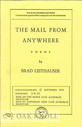 Beispielbild fr The Mail from Anywhere (Oxford Poets) zum Verkauf von AwesomeBooks