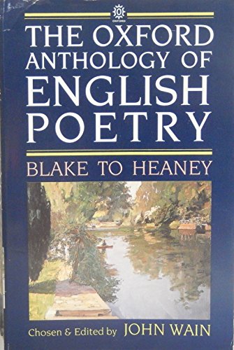 Beispielbild fr The Oxford Anthology of English Poetry: v.2 zum Verkauf von WorldofBooks