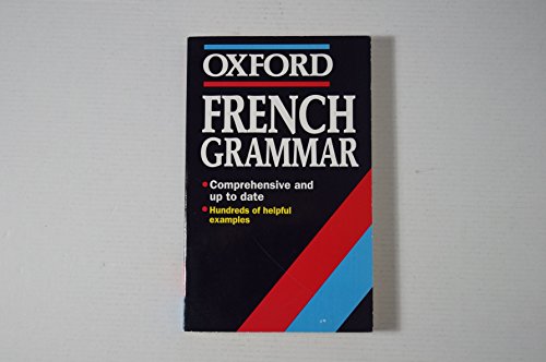 Beispielbild fr French Grammar (Oxford Quick Reference) zum Verkauf von SecondSale