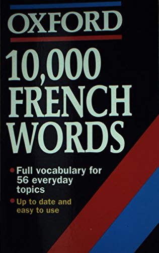 Stock image for 10,000 French Words (Oxford Quick Reference) for sale by SecondSale
