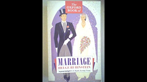Imagen de archivo de The Oxford Book of Marriage (Oxford Paperbacks) a la venta por Wonder Book