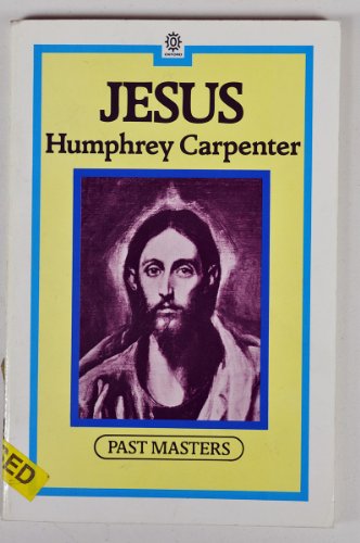 Beispielbild fr Jesus (Past Masters Series) zum Verkauf von AwesomeBooks