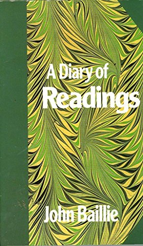 Beispielbild fr A Diary of Readings zum Verkauf von WorldofBooks