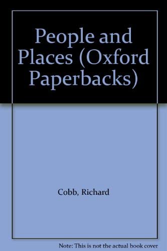 9780192830623: People and Places: Autobiography (Oxford Paperbacks)