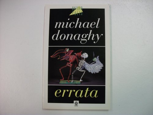 Stock image for Errata (Oxford Poets S.) for sale by WorldofBooks