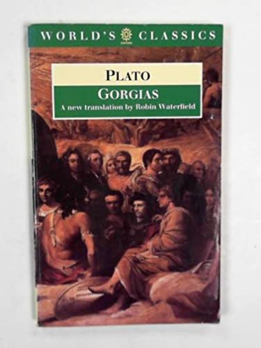 Imagen de archivo de Gorgias (The World's Classics) a la venta por SecondSale