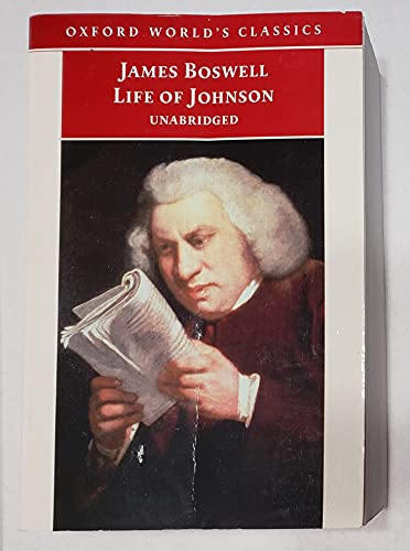 Imagen de archivo de Life of Johnson (Oxford World's Classics) a la venta por The Maryland Book Bank