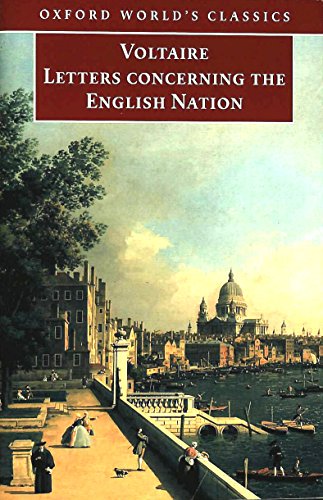 9780192837080: Oxford World's Classics: Letters Concerning the English Nation