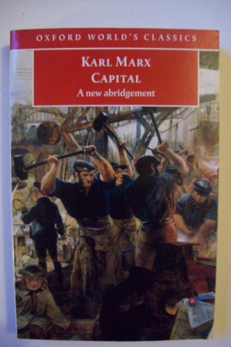 Imagen de archivo de Capital: An Abridged Edition (Oxford World's Classics) a la venta por WorldofBooks