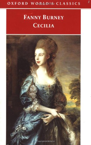 Stock image for Cecilia, or Memoirs of an Heiress (Oxford World's Classics) for sale by Wonder Book