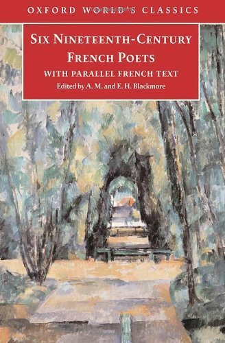 Stock image for Six Nineteenth Century French Poets: With Parallel French Text for sale by ThriftBooks-Atlanta