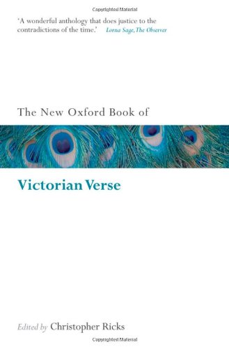 Beispielbild fr The New Oxford Book of Victorian Verse zum Verkauf von Better World Books