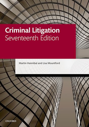 9780192844286: Criminal Litigation
