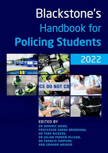 Imagen de archivo de Blackstone's Handbook for Policing Students 2022 a la venta por WorldofBooks