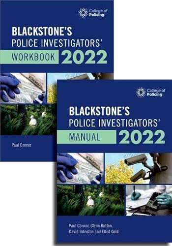 Beispielbild fr Blackstone's Police Investigators' Manual and Workbook Online 2022 (Blackstone's Police Manuals) zum Verkauf von Book Deals