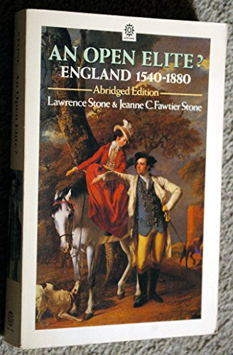 9780192851499: An Open Elite? England 1540-1880