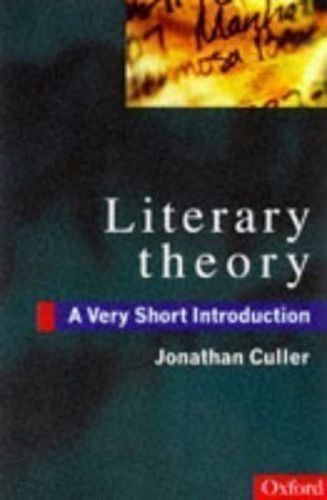 9780192853189: Literary Theory (Very Short Introductions)