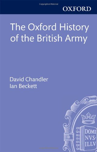 Beispielbild fr The Oxford History of the British Army zum Verkauf von Books From California