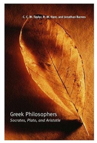 Greek Philosophers: Socrates, Plato, Aristotle (9780192854223) by Taylor, C. C. W.; Hare, R. M.; Barnes, Jonathan