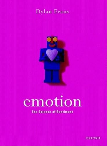 Beispielbild fr Emotion : The Science of Sentiment zum Verkauf von Better World Books