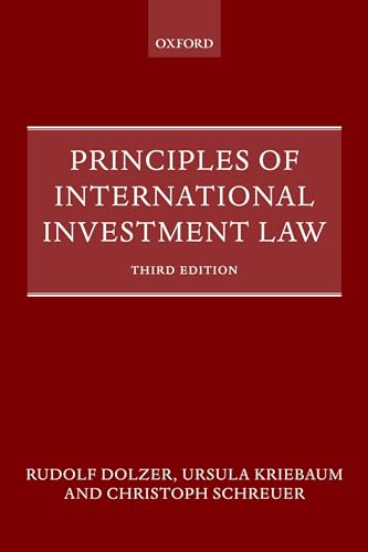 Stock image for Principles of International Investment Law for sale by Prior Books Ltd
