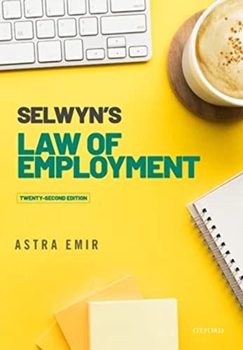 Stock image for Selwyn's Law of Employment for sale by WorldofBooks