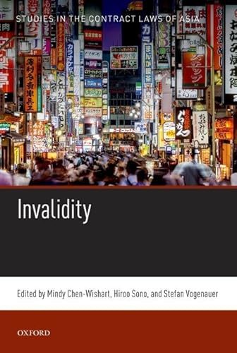 Stock image for Invalidity (Studies in the Contract Laws of Asia) for sale by Revaluation Books