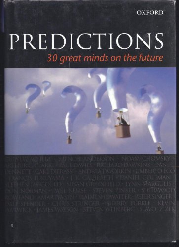 Beispielbild fr Predictions: Thirty Great Minds on the Future (Popular Science) zum Verkauf von Ergodebooks