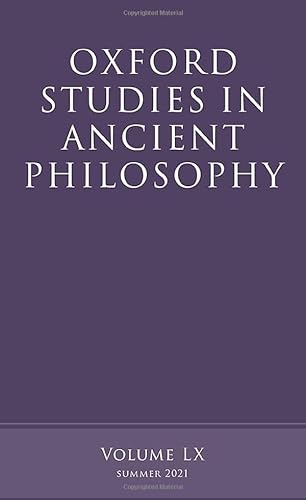 Stock image for Oxford Studies in Ancient Philosophy for sale by GreatBookPrices