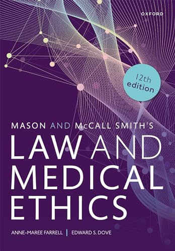Beispielbild fr Mason &amp; McCall Smith's Law &amp; Medical Ethics zum Verkauf von Blackwell's