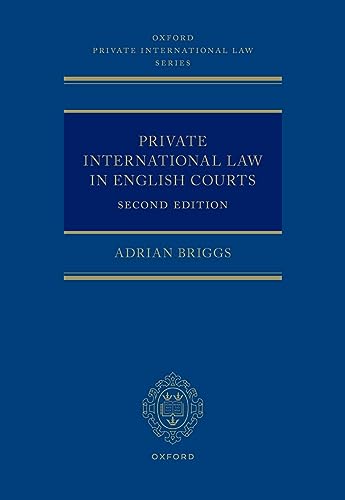Stock image for Private International Law in English Courts (Oxford Private International Law Series) for sale by GF Books, Inc.