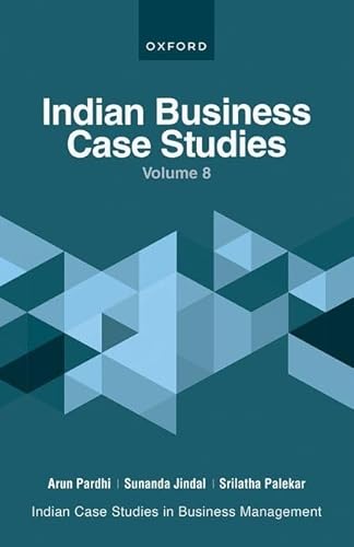 Stock image for Indian Business Case Studies, Volume 8 for sale by Books Puddle