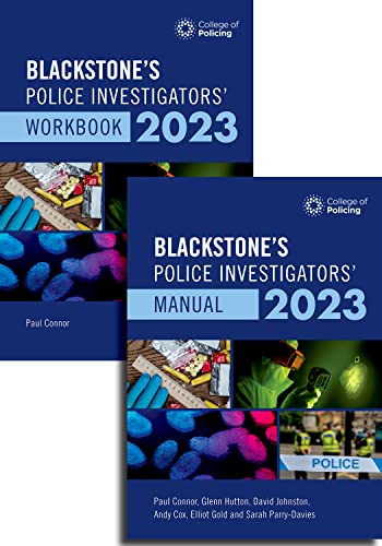 Stock image for Blackstone's Police Investigators Manual and Workbook 2023 (Blackstone's Police Manuals) for sale by Goodvibes Books