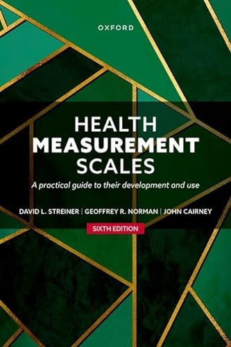 Stock image for Health Measurement Scales: A Practical Guide to Their Development and Use for sale by Revaluation Books
