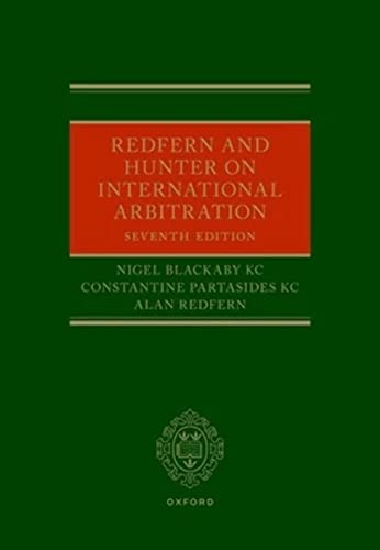 Imagen de archivo de Redfern and Hunter on International Arbitration 7/ed (HB) a la venta por Basi6 International