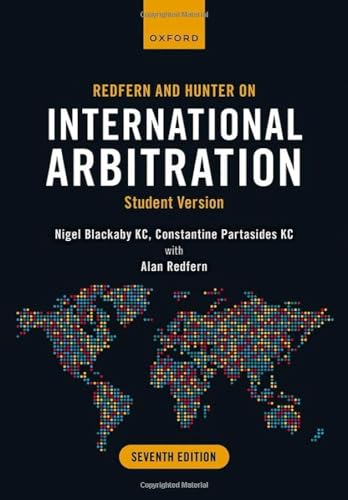9780192869913: Redfern and Hunter on International Arbitration: Student Version