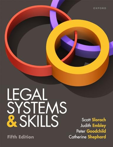 Stock image for Legal Systems & Skills for sale by GreatBookPrices