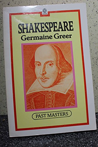 Stock image for Shakespeare (Past Masters) for sale by Wonder Book
