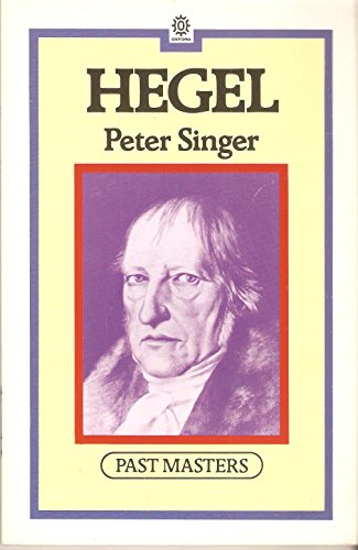 Stock image for Hegel (Past Masters) for sale by Wonder Book