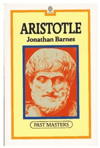 Imagen de archivo de Aristotle (Past Masters) a la venta por Open Books