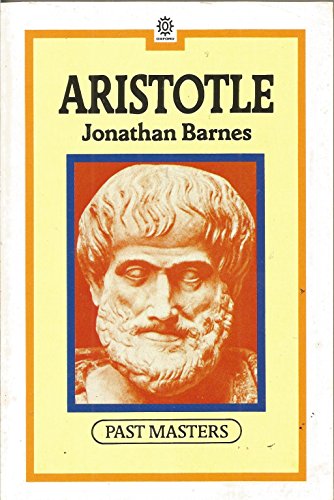 Stock image for Aristotle (Past Masters) for sale by Open Books