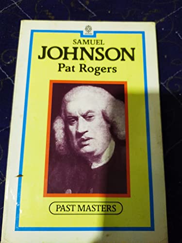9780192875938: Johnson (Past Masters S.)