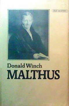 Malthus (Past Masters) (9780192876539) by Winch, Donald
