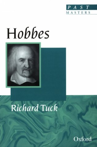 Hobbes (Past Masters) (9780192876683) by Tuck, Richard