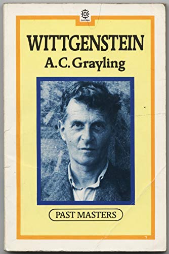Imagen de archivo de Wittgenstein (Past Masters) a la venta por gearbooks