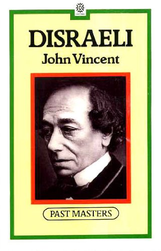 Imagen de archivo de Disraeli (Past Masters) a la venta por Wonder Book