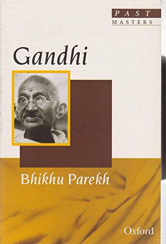 Beispielbild fr Gandhi (Past Masters) zum Verkauf von Half Price Books Inc.